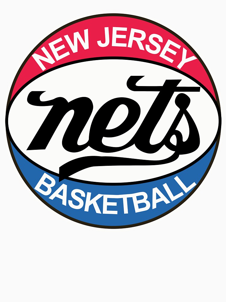 New Jersey Nets Vintage Logo (1977–1990 Era) – Classic ABA Basketball Design by RetroBasketball