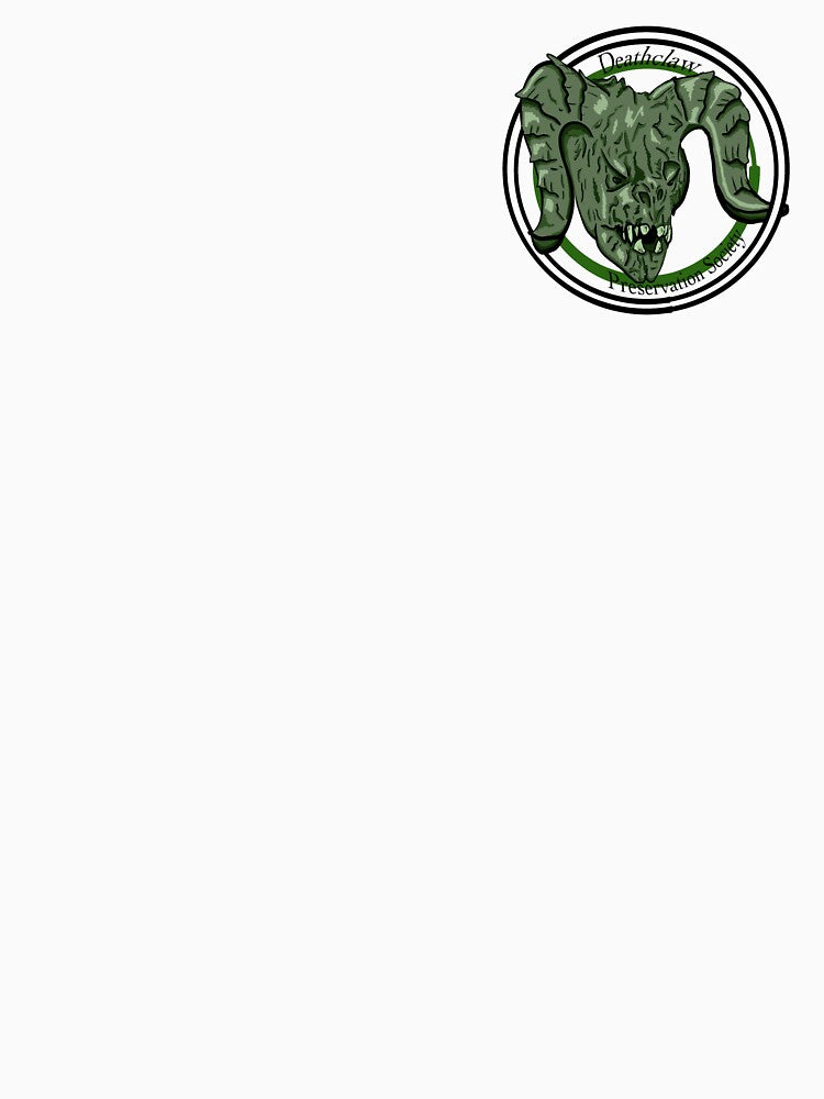Deathclaw preservation society by HalftoneBug