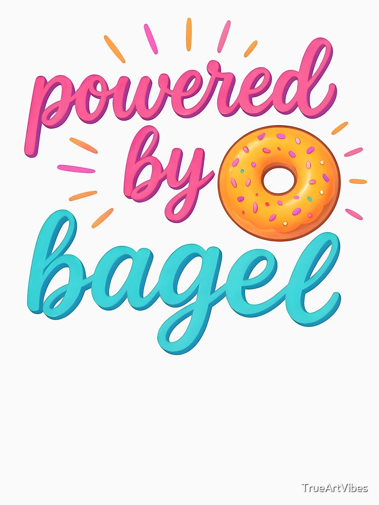 everything bagel, bagel lover, breakfast bagel, bakery by TrueArtVibes