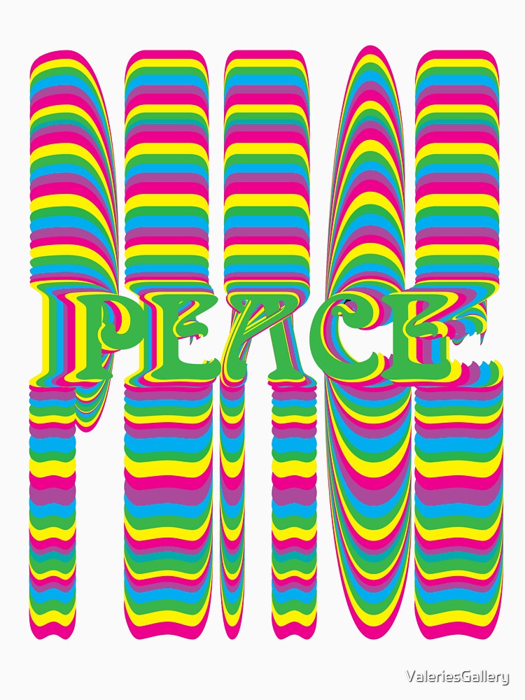 Psychedelic Peace by ValeriesGallery