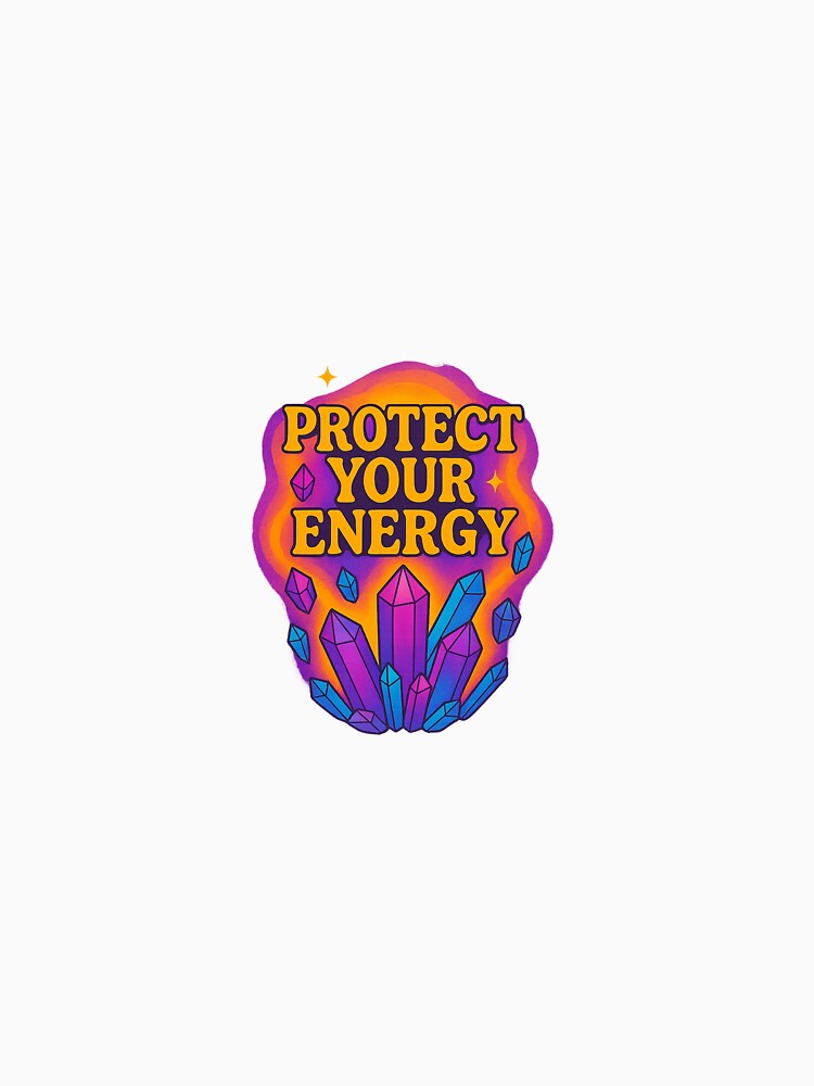 Protect Your Energy Crystal Design by VividAuraCo