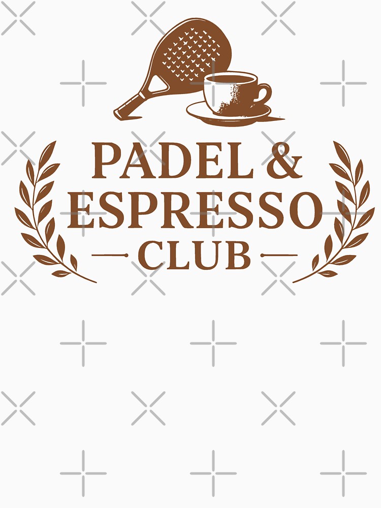 Padel and Espresso Club Coffee Padel Player for Men and Women by JackCurtis1991