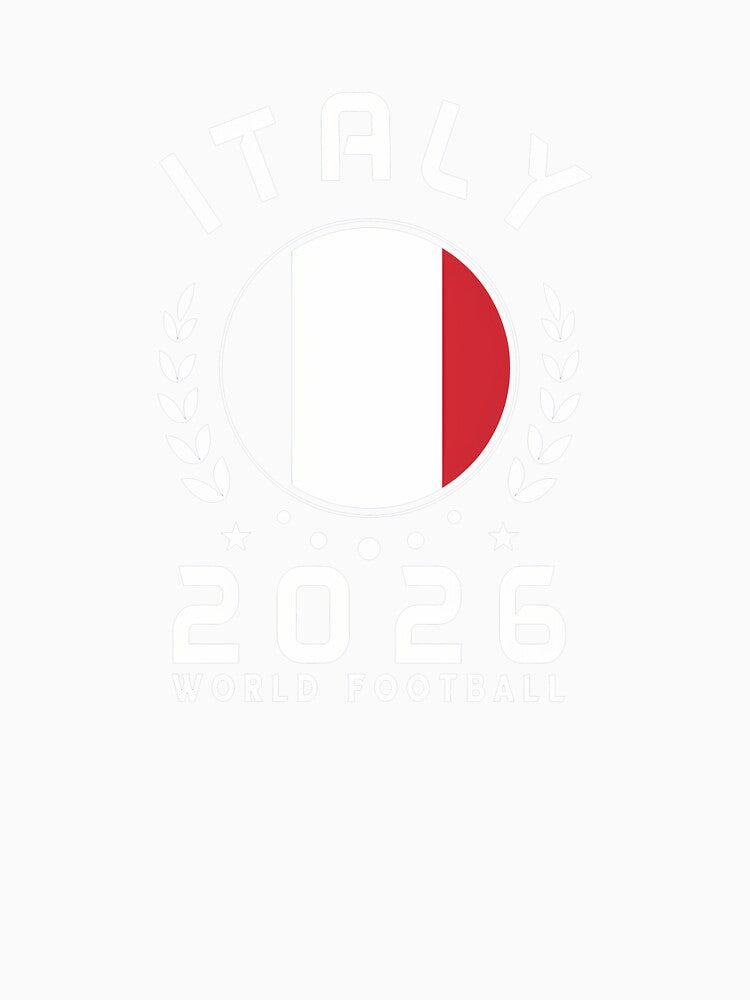World Cup 2026 Italy Football Fan Italian Supporter T-Shirt_88563599 by gidget-gadget