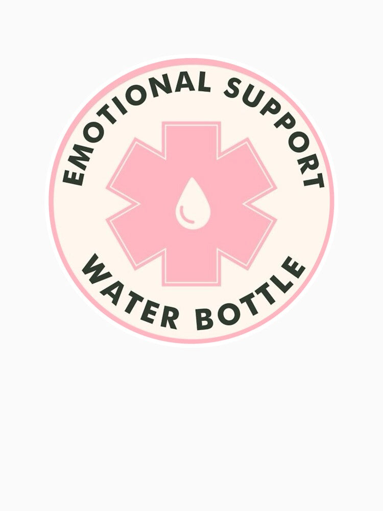 emotional support water bottle by dawpee