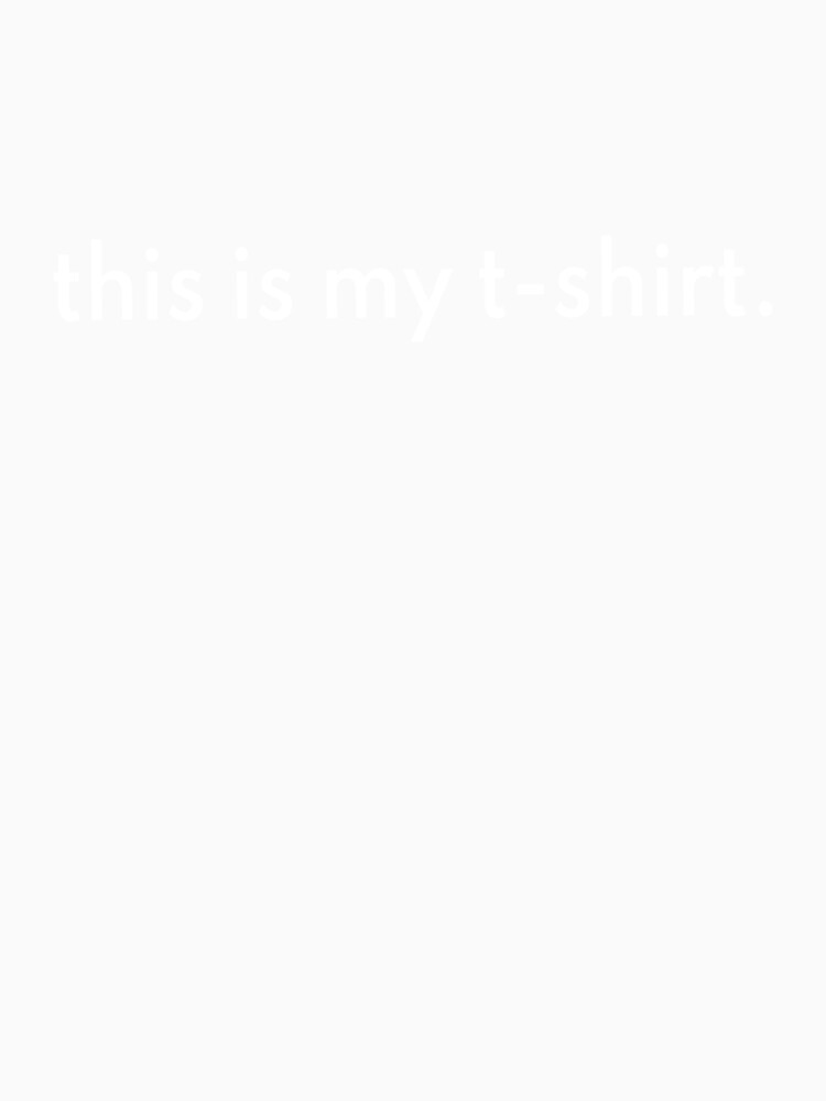 this is my t-shirt by Peterm0x