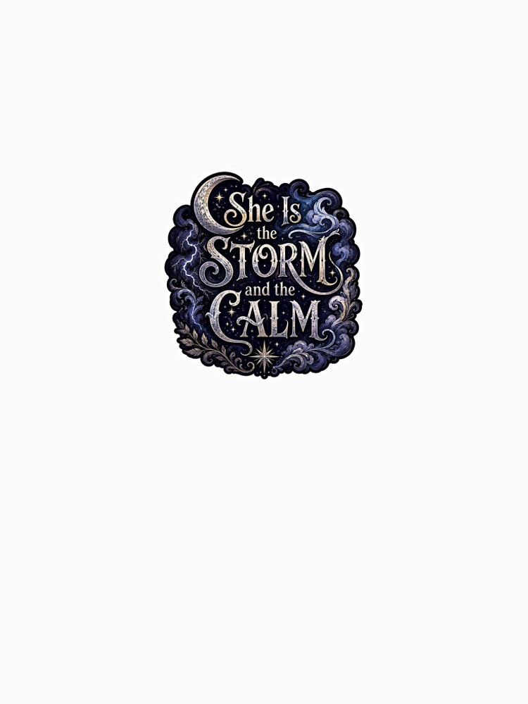 She Is the Storm Sticker by InkPixell