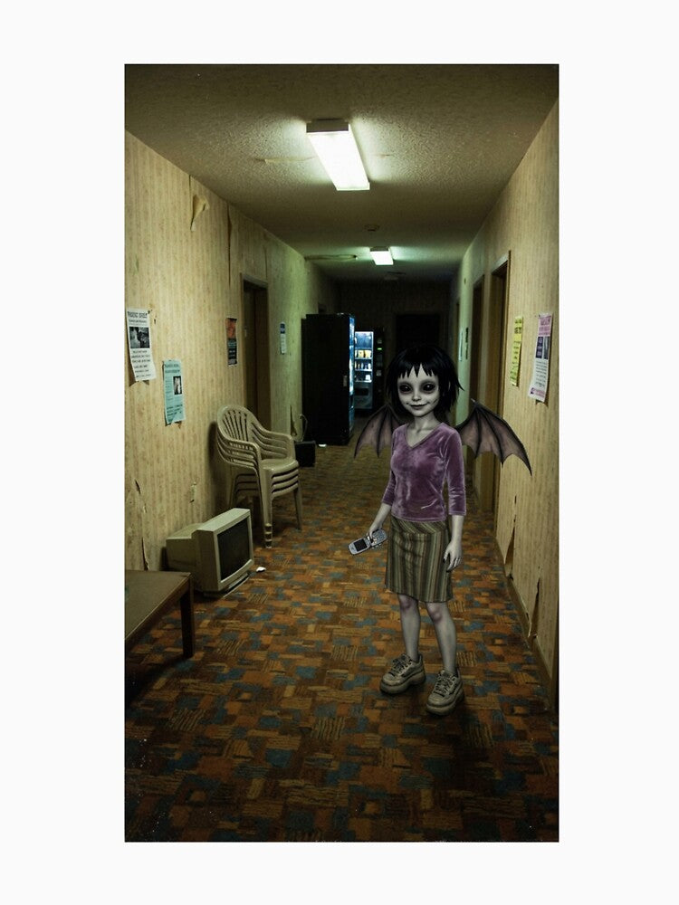 Forgotten Visitor with a Flip Phone by Static Youth