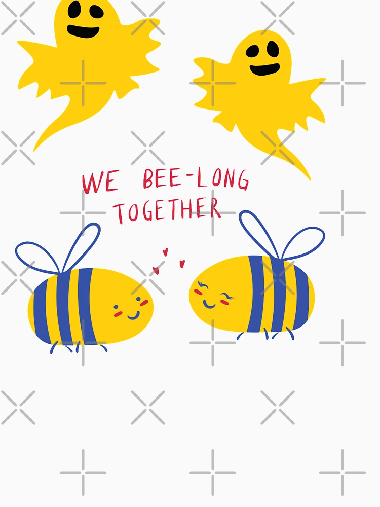 Save The Boo Bees Cute Honey Bees And Boos Halloween Breast Cancer Awareness by chetan786