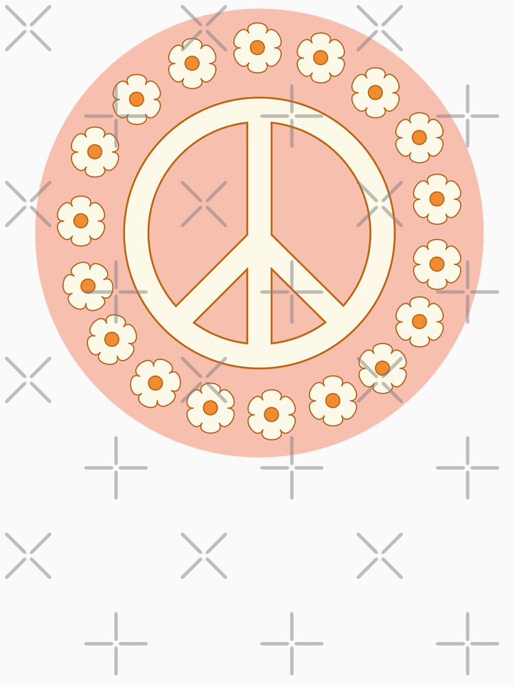 Peace & Flowers Cute Boho by bykirstco