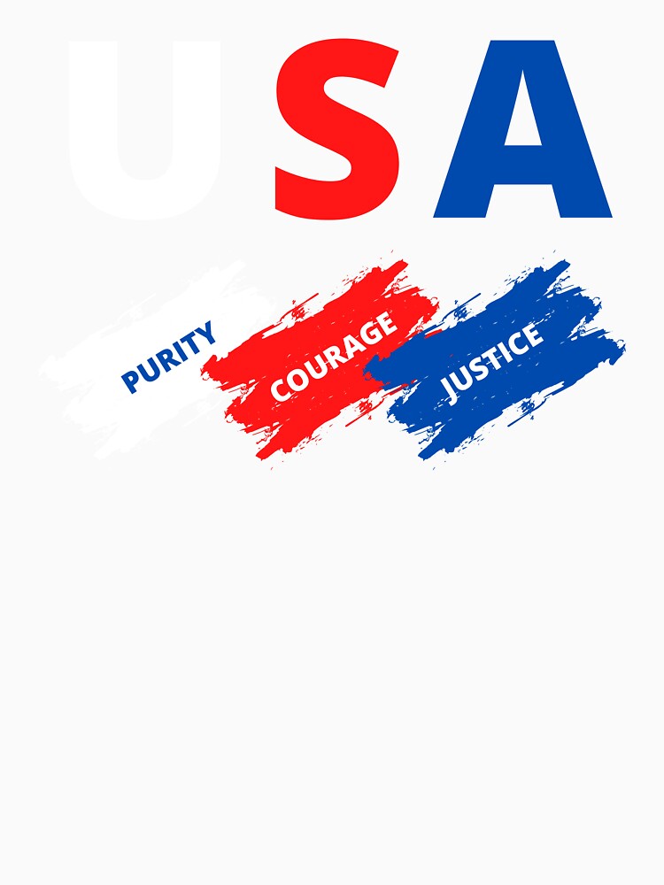 Casual US Colors T-shirt by e-Shop67
