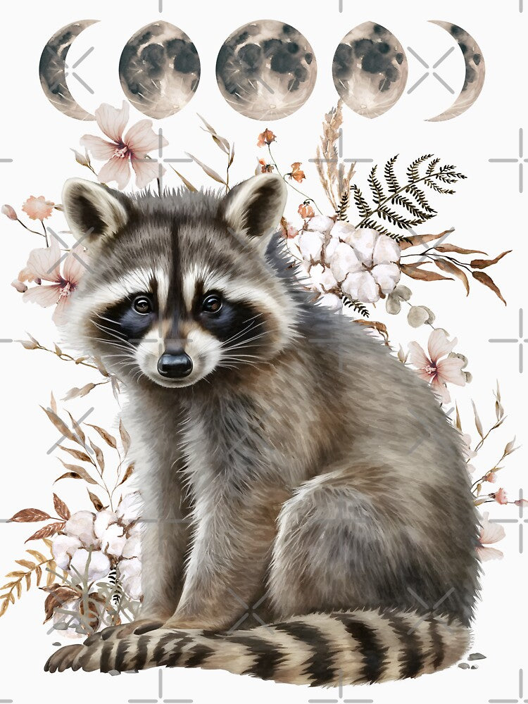 Autumn Painted Raccoon by ArtofAddison