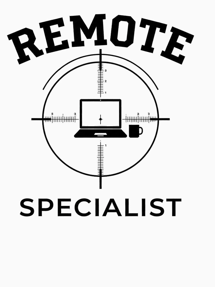 Precision Is My Business Remote Is My Location Tactical Office Badge by ZYNORAworld