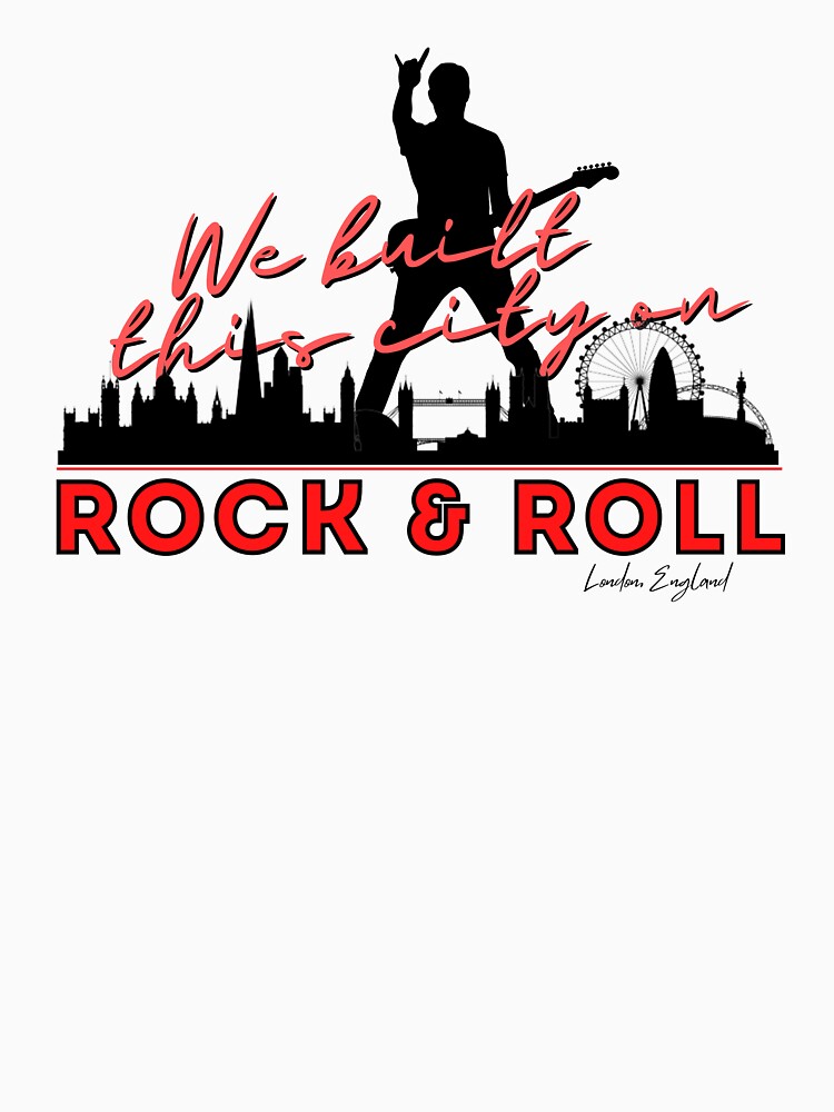 We Built this City - London, Red by Mean-Musician