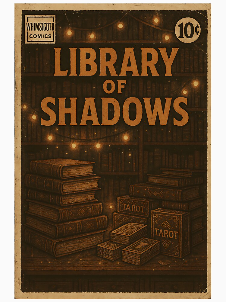 Whimsigoth: Library of Shadows by bapupa
