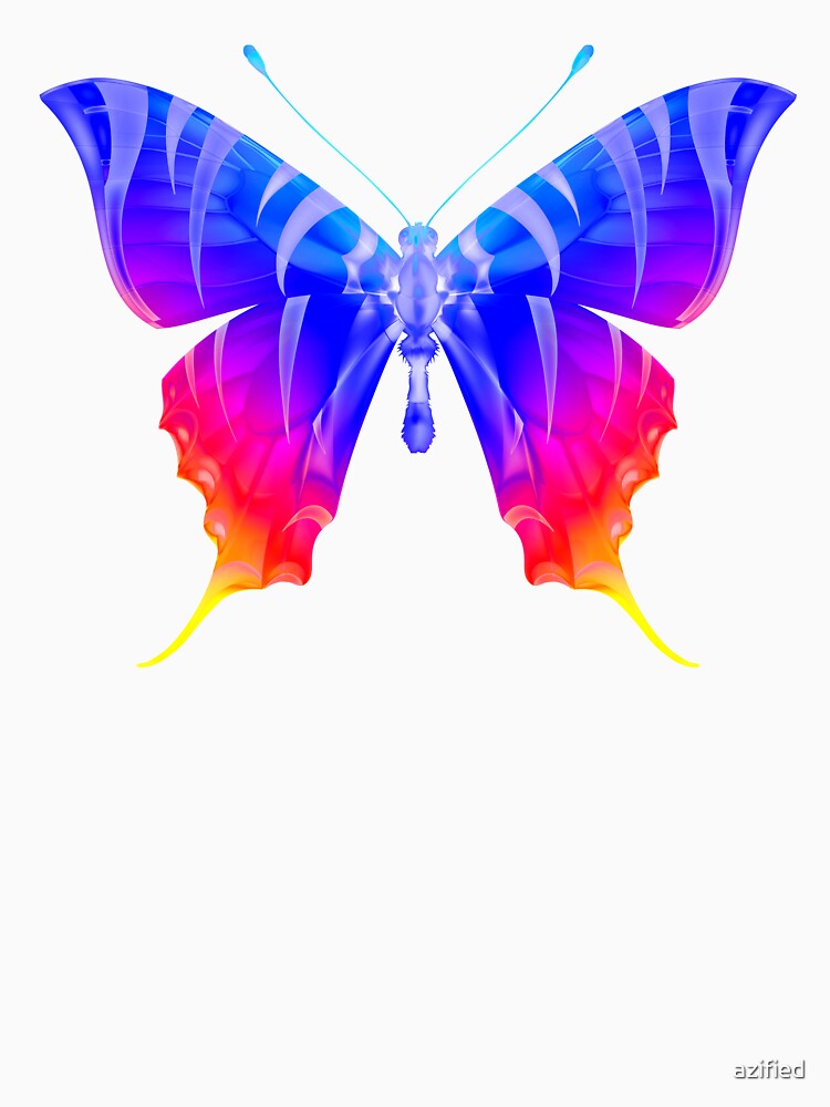 GLASS BUTTERFLY by azified