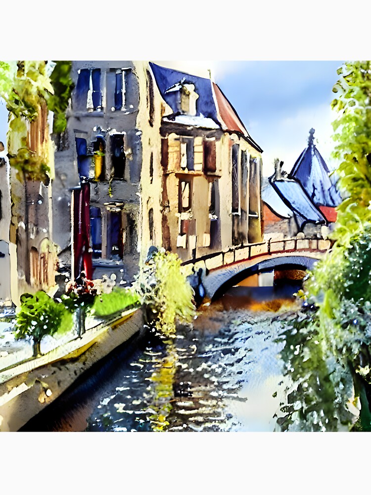 Western Europe Belgium Painting 1 by worldtableau