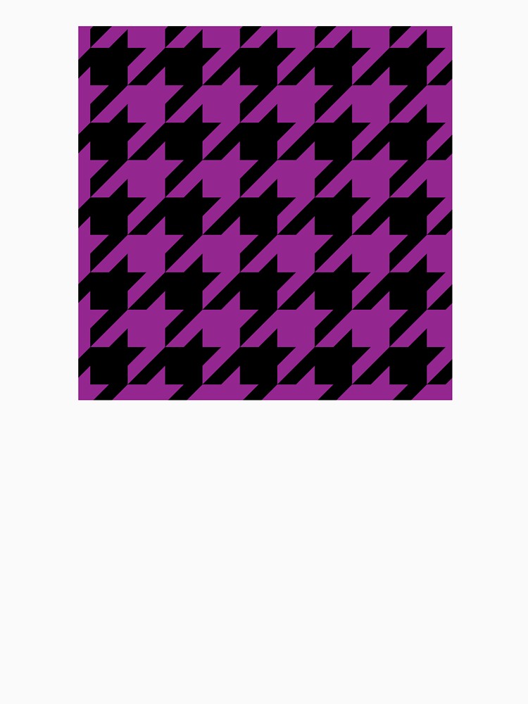 Mulberry Houndstooth by curtjankadesign