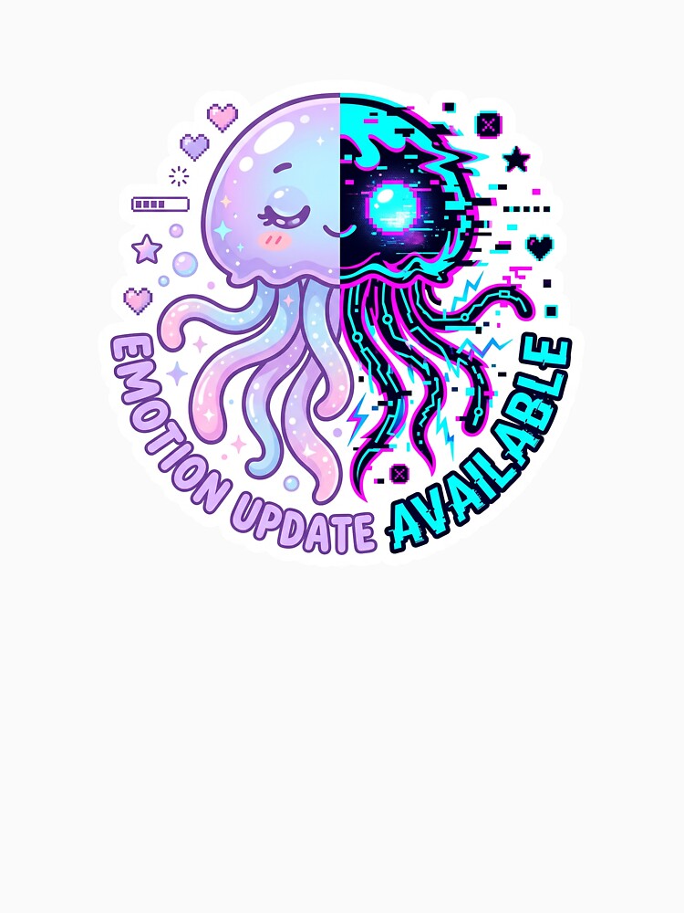 Emotion Update Loading Jellyfish Sticker by CuteRage