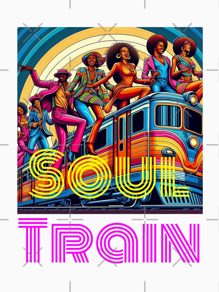 Soul Train Retro Style Energetic Dancers 70s to 90s by ShirtzTonight