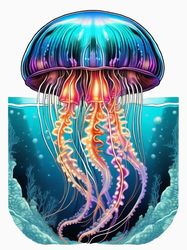 Bioluminescent Glow in The Dark Jellyfish by DreamCraze