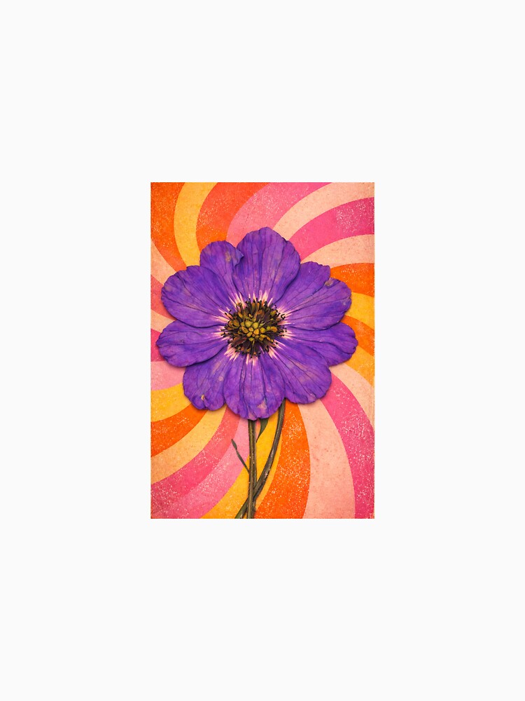Purple Psychedelic Petals by Dreamweavemerch