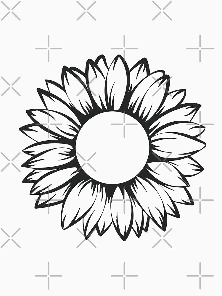 Summer Fashion Sunflower Print V2 by PixelBadBunny
