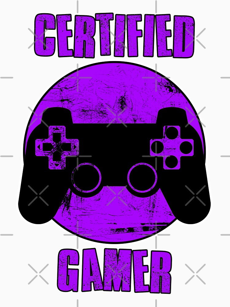 Certified Gamer, Gift for a Gamer by FNStuff