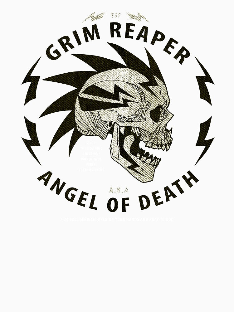 grim reaper aka angel of death (skull punk) by hayrpictures