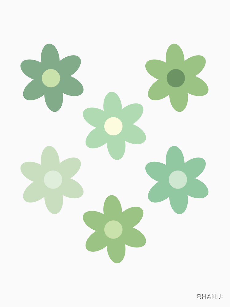 Green Flowers by Ceylonex Arts