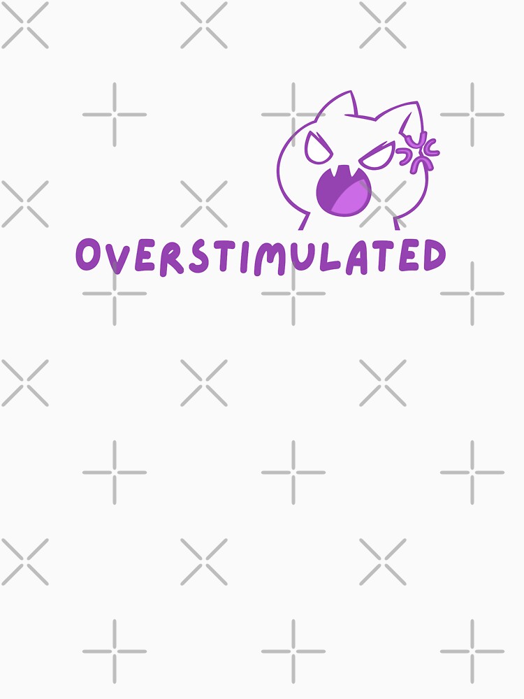 Overstimulated Cat (Purple) by mydoodlesateme