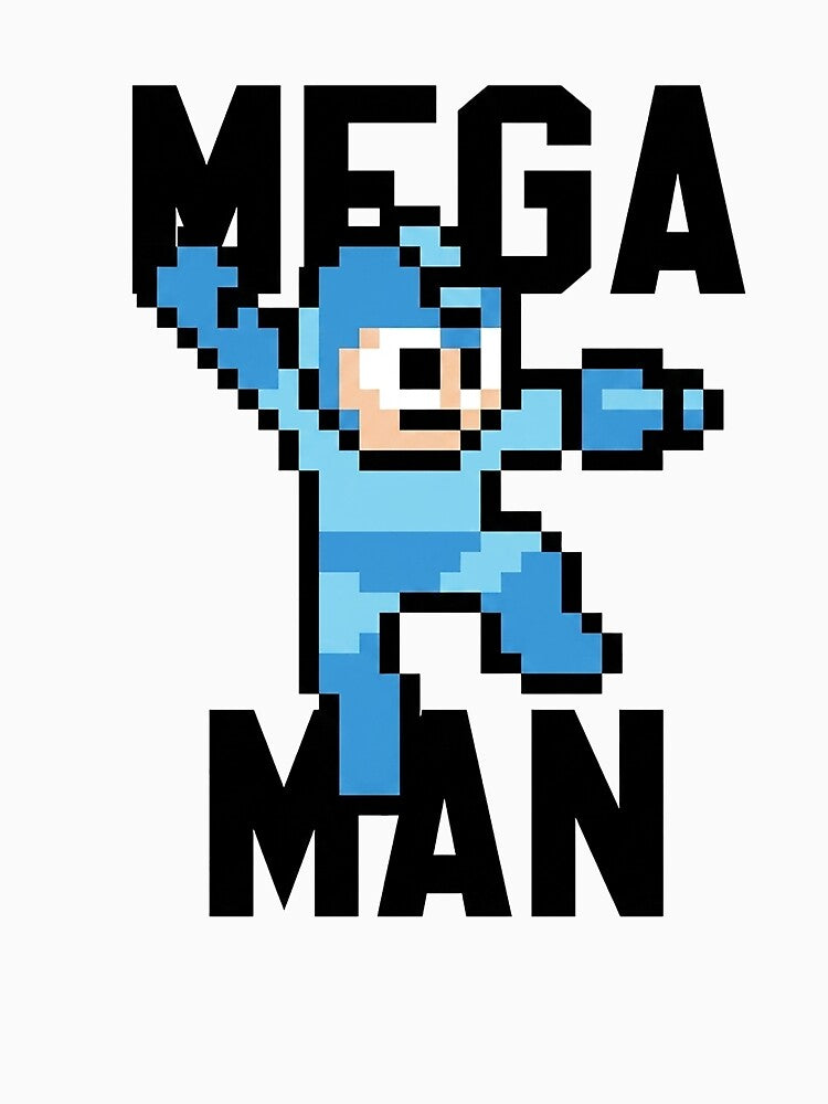 Game Mega Man Pixel Robot Hero by shadarien
