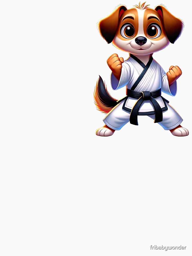 Cute Karate Dog! by fribabywonder