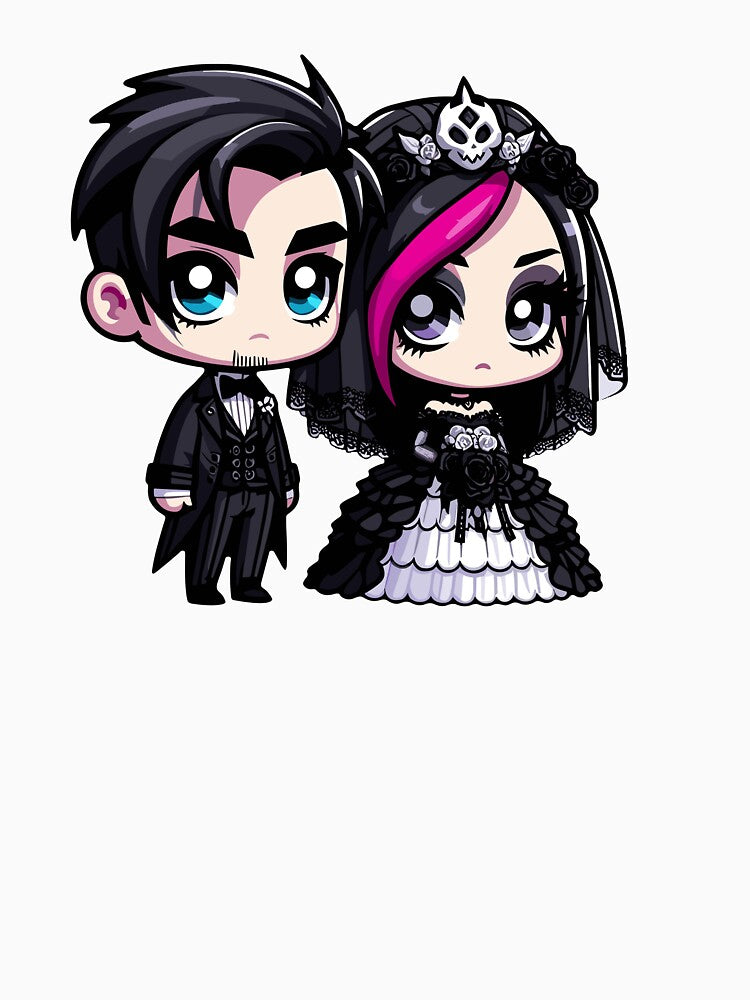 Cool Goth Couple by Monkey-Bar