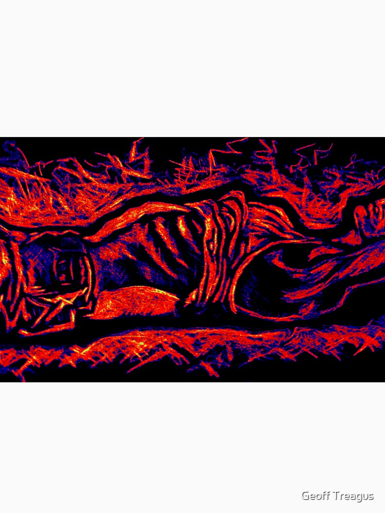 Stretch Sketch Enhanced 2 by Geoff Treagus