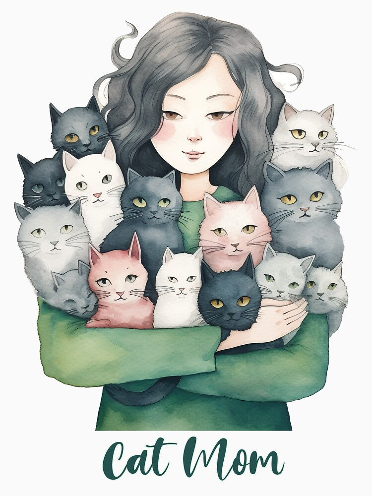 Cat Mom by WinterWifeArt