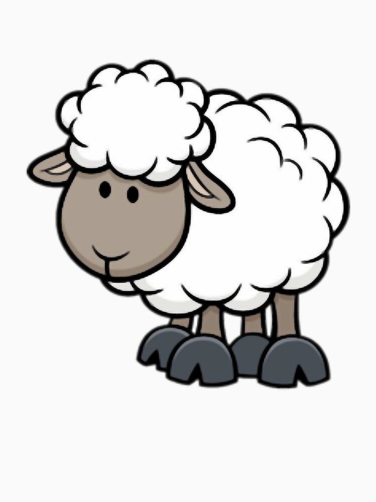 sheep Oversized by CuTeesdes