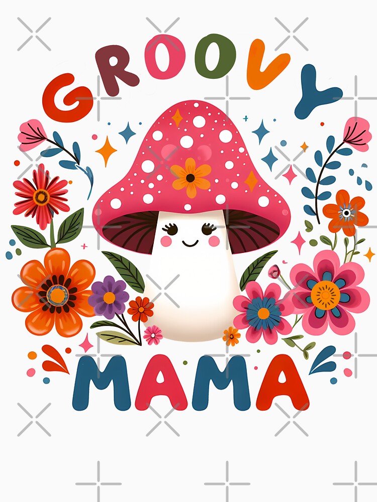 Retro Groove with Groovy Mama by Karo Art