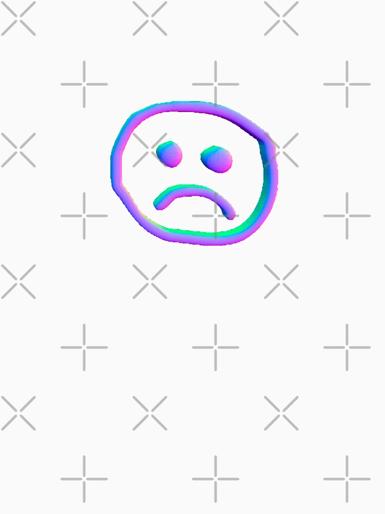 Vaporwave Sad Face by LowStreetwear