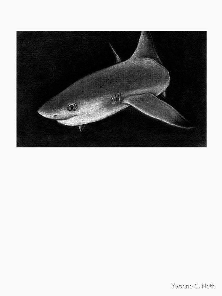 Carcharhinus melanopterus  "Blacktip reef shark" by Yvonne Neth
