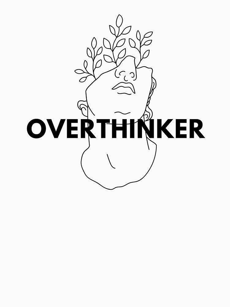 Overthinker Statue Mental Health by Share Your Passion