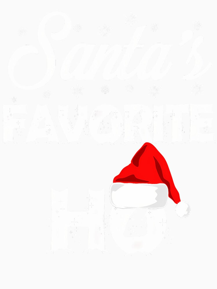 Santa's Favorite Ho Funny Christmas 	 Short Sleeve by onutachaikal