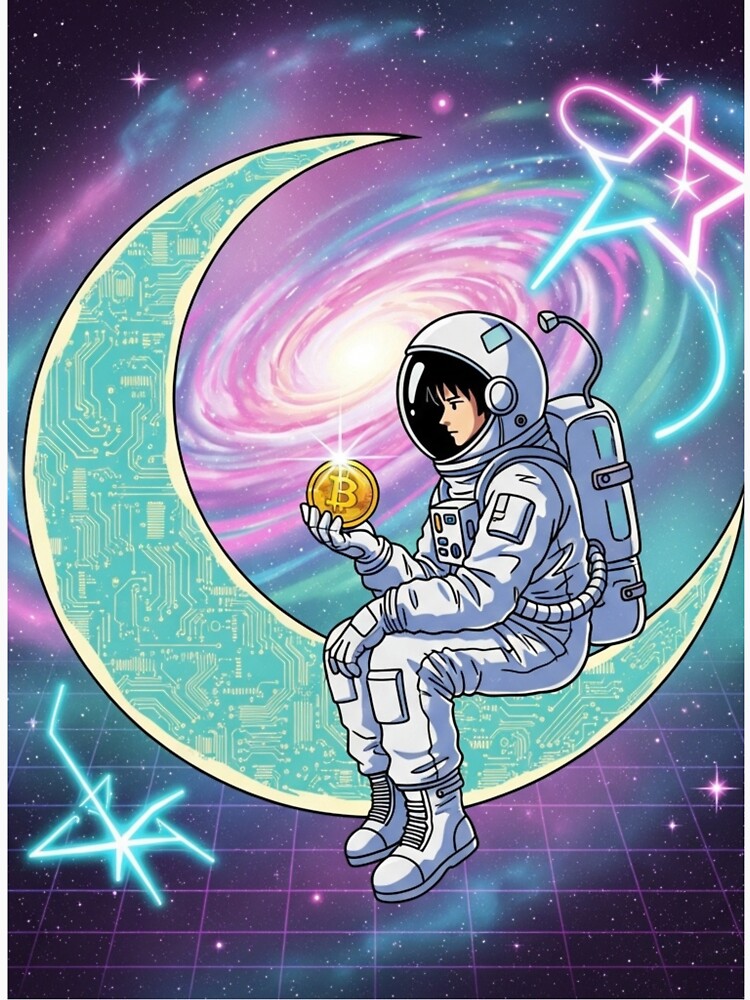 Retro 90s Anime Astronaut - Space Explorer T-Shirt by ionutpopa