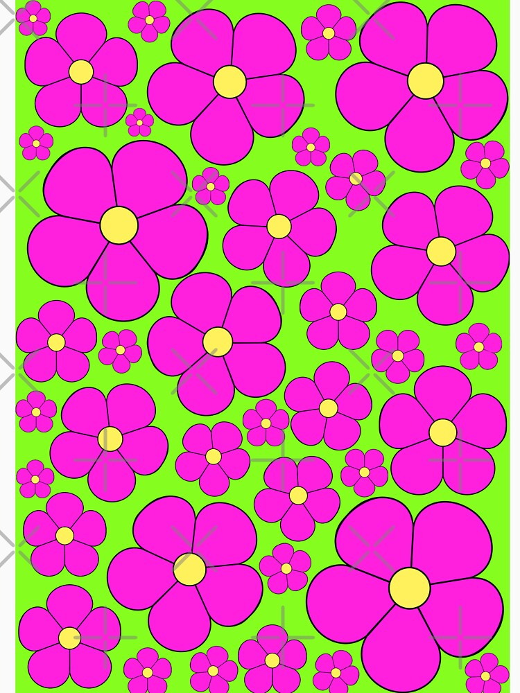 Retro flowers by apis-florea