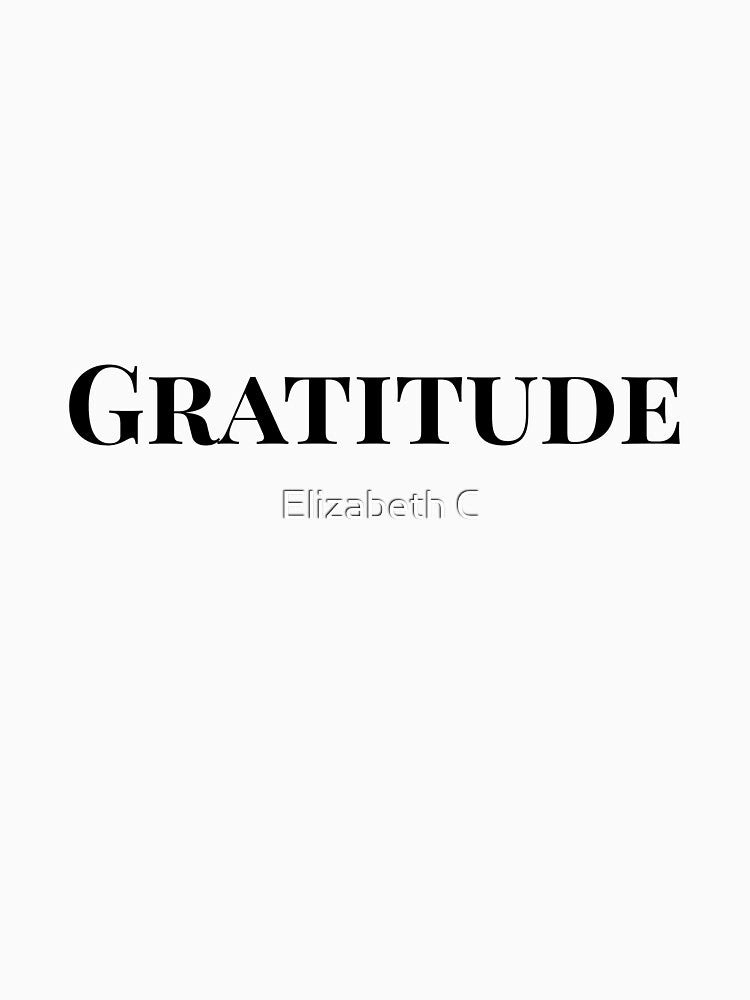 Gratitude Daily Minimalist Affirmation 2026 by ElizabethCoelho