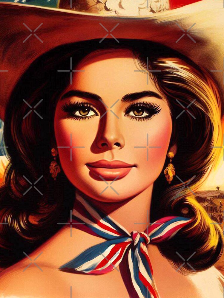 Retro Country Woman by PulpVintage