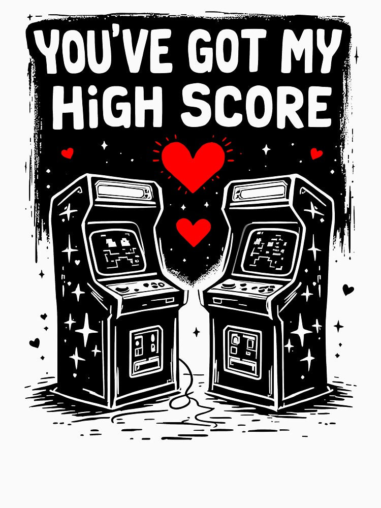 Retro Gaming Love High Score - Unique Valentine's Day by BNCH44