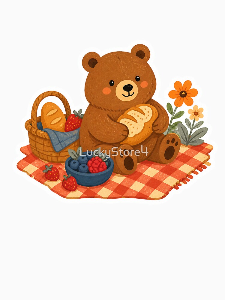 Cozy Bear Berry Picnic by LuckyStore4