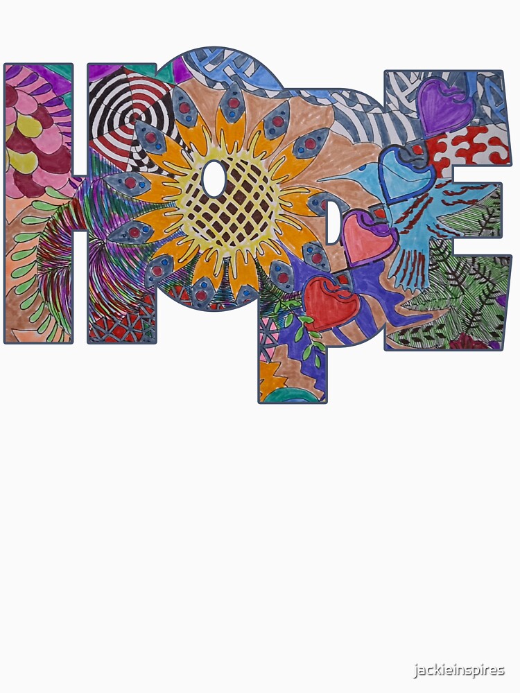 Hope (Abstract 7) by jackieinspires