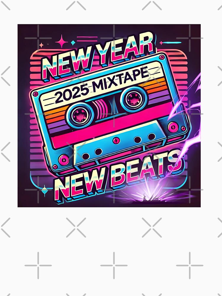 2025 New Year Mixtape Illustration by Koalangel