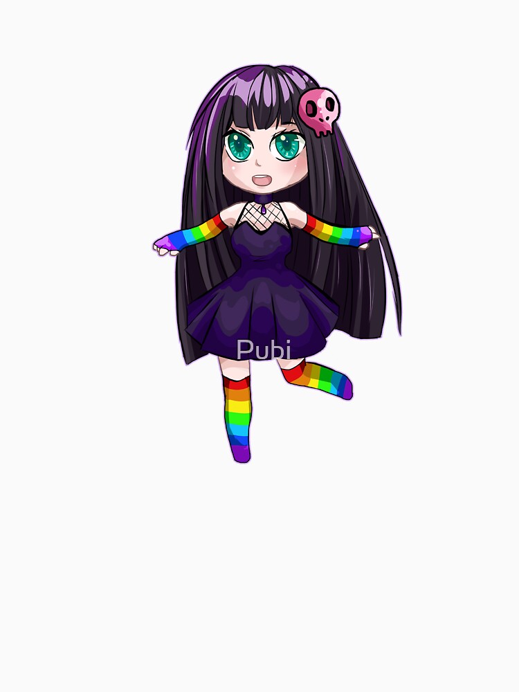 LGBT Chibi Anime Kawaii Otaku by Pubi